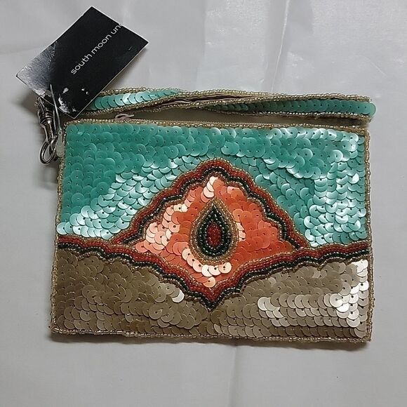 SOUTH MOON UNDER BEADED SEQUINED WRISTLET - NEW! - Picture 5 of 10